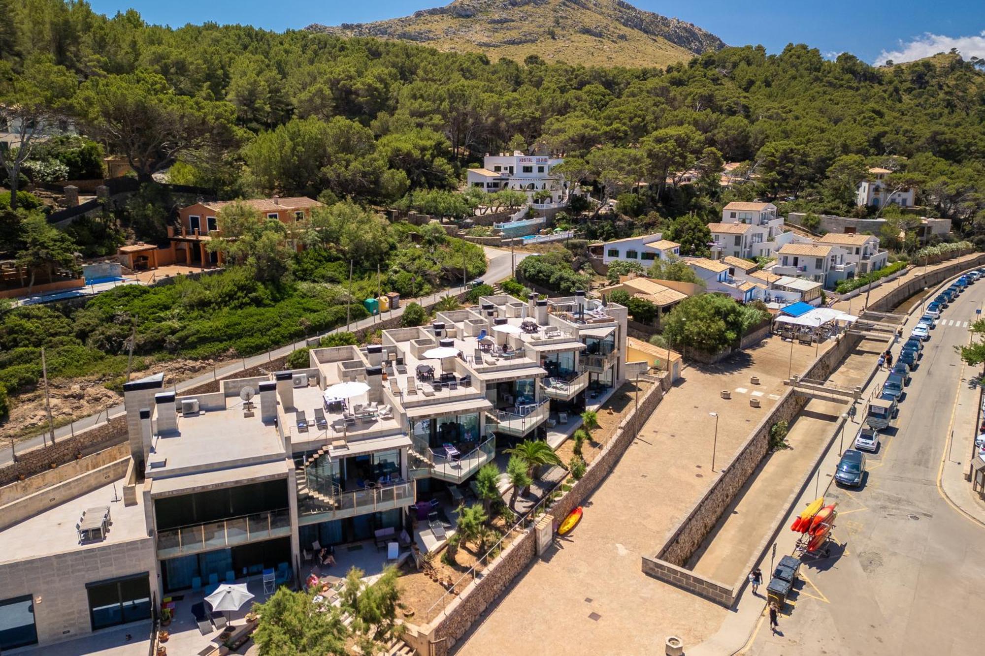 Ferienwohnung Mirador Blue F - Cala Sant Vicenc Cala de Sant Vicenc Exterior foto