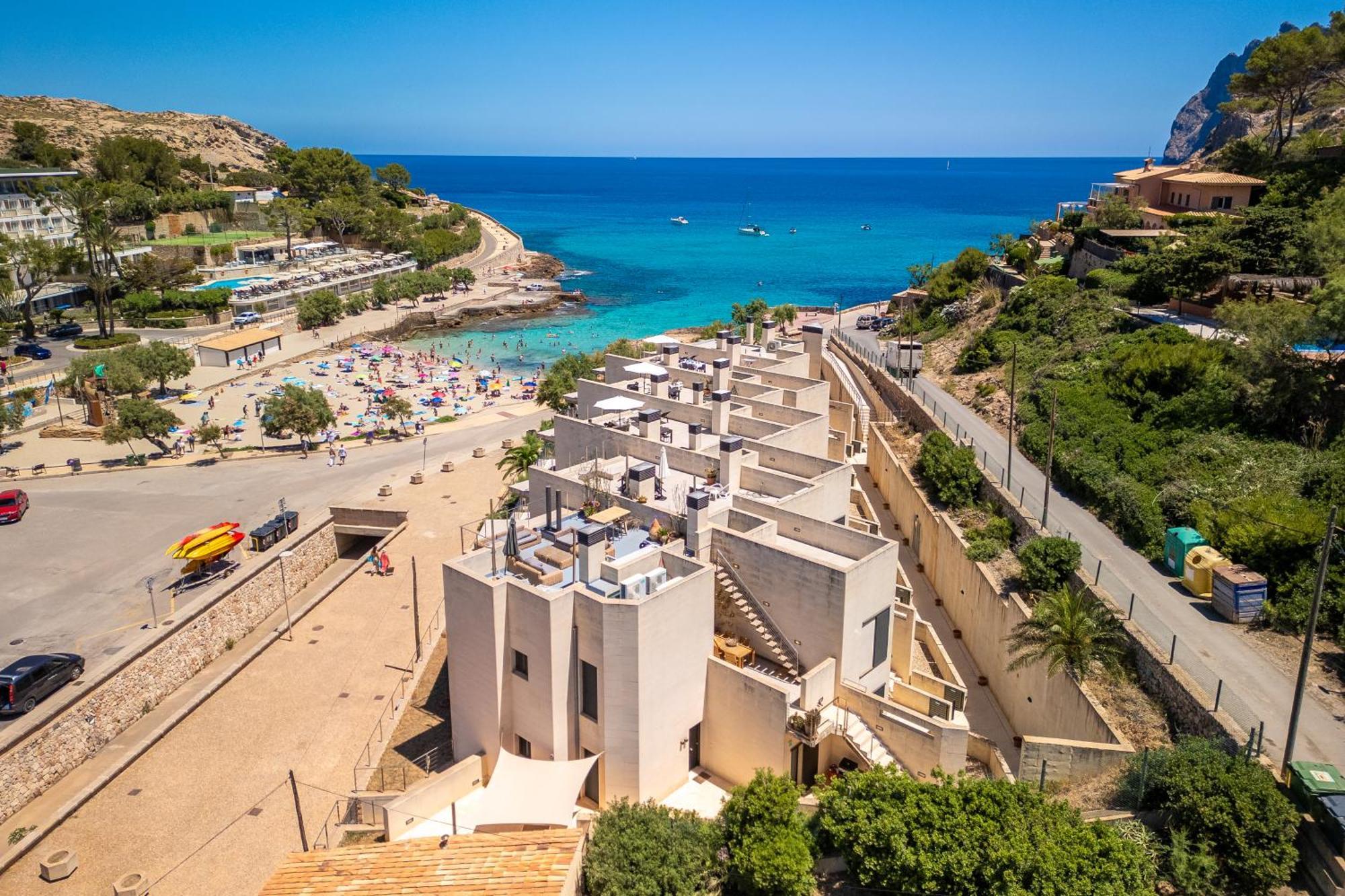 Ferienwohnung Mirador Blue F - Cala Sant Vicenc Cala de Sant Vicenc Exterior foto