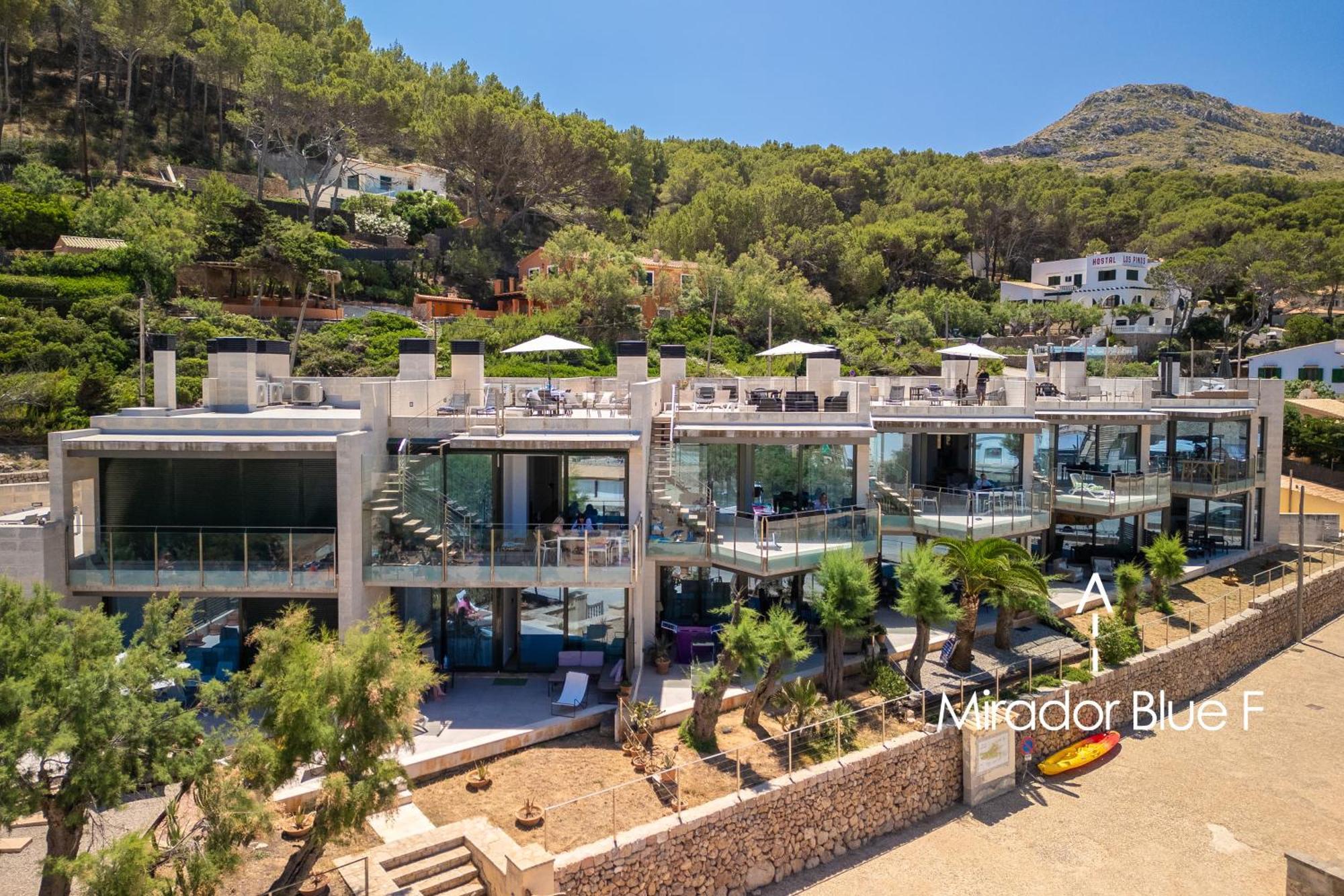 Ferienwohnung Mirador Blue F - Cala Sant Vicenc Cala de Sant Vicenc Exterior foto