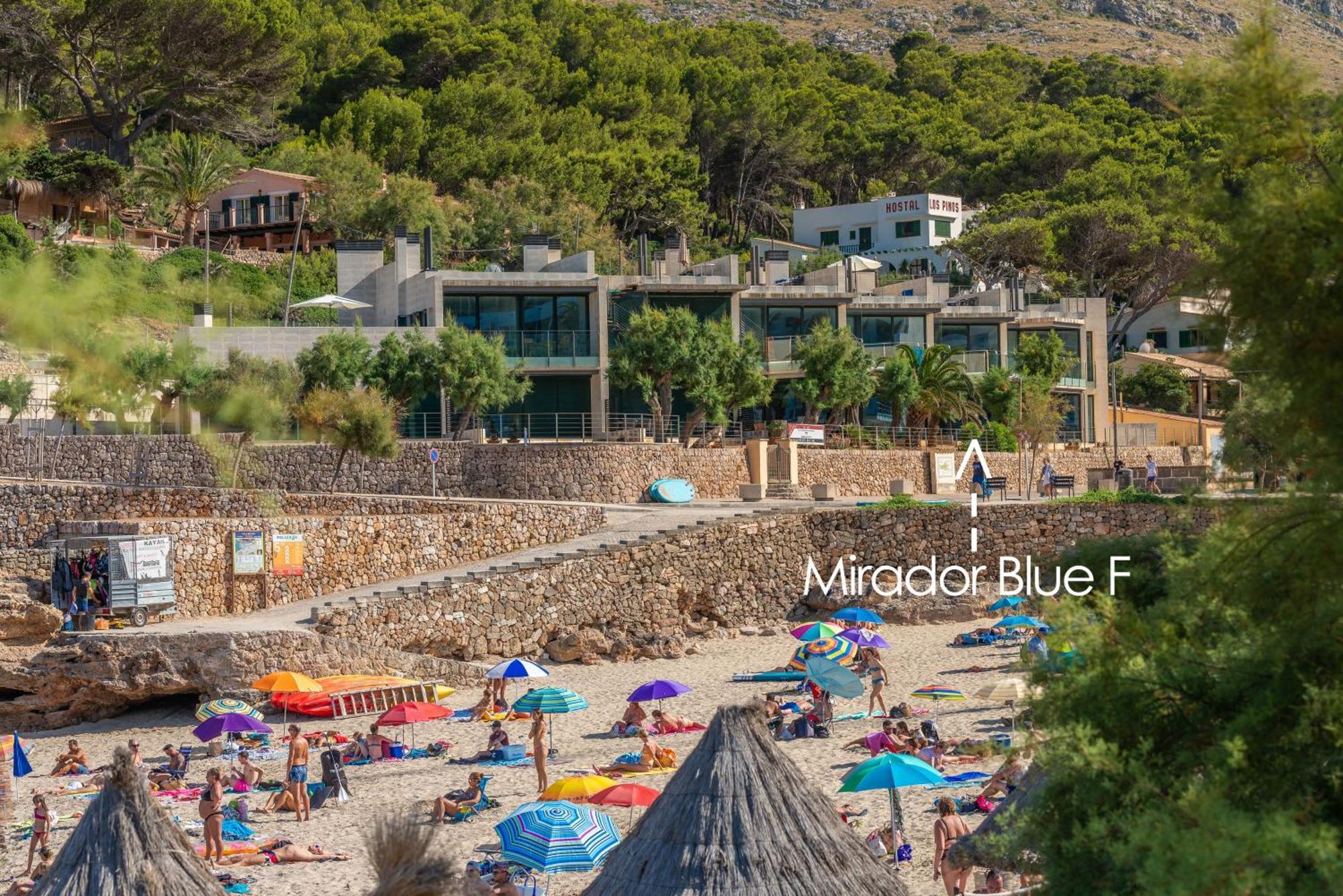 Ferienwohnung Mirador Blue F - Cala Sant Vicenc Cala de Sant Vicenc Exterior foto